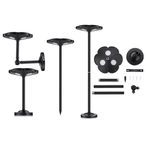 Lucky Flower Solar Garden/Wall Lights | FREE SHIPPING