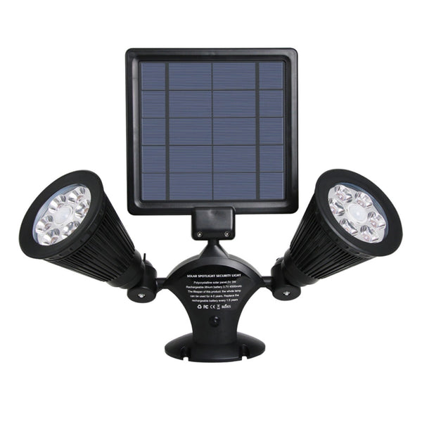 Motion Sensor Solar Light Twin Spotlight | FREE SHIPPING
