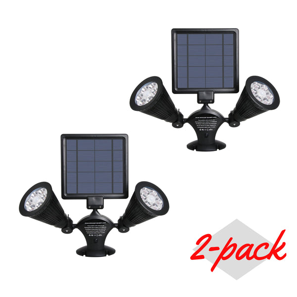 Motion Sensor Solar Light Twin Spotlight | FREE SHIPPING