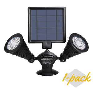 Motion Sensor Solar Light Twin Spotlight | FREE SHIPPING